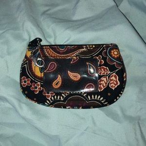 Vera Bradley ID/Coin purse with clasp